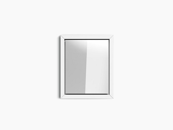 Poplin® Mirror in Kohler White